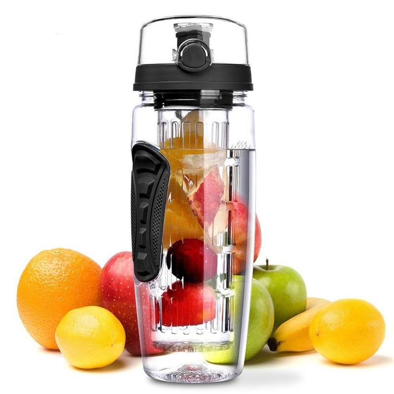 Detox Water Bottle 1L Capacity