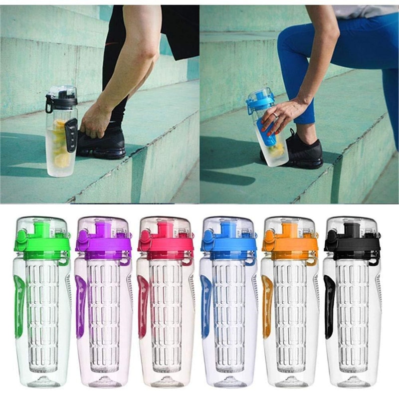 Detox Water Bottle 1L Capacity