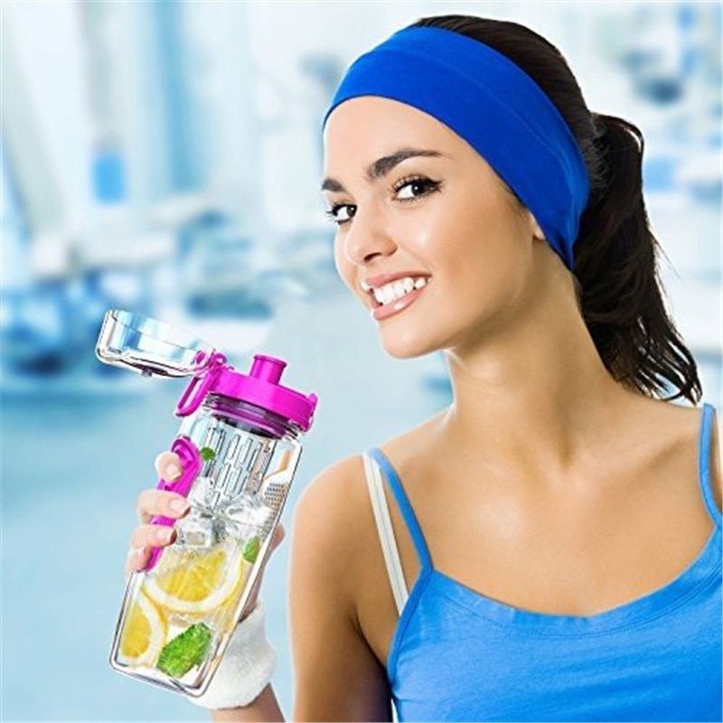 Detox Water Bottle 1L Capacity