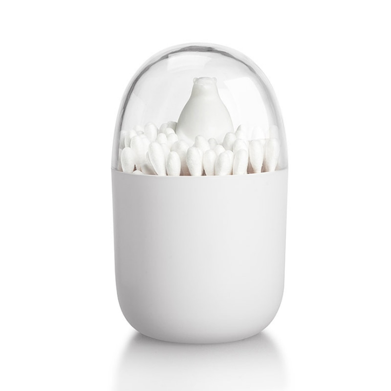 Q-tips Holder Cute Toothpick Organizer