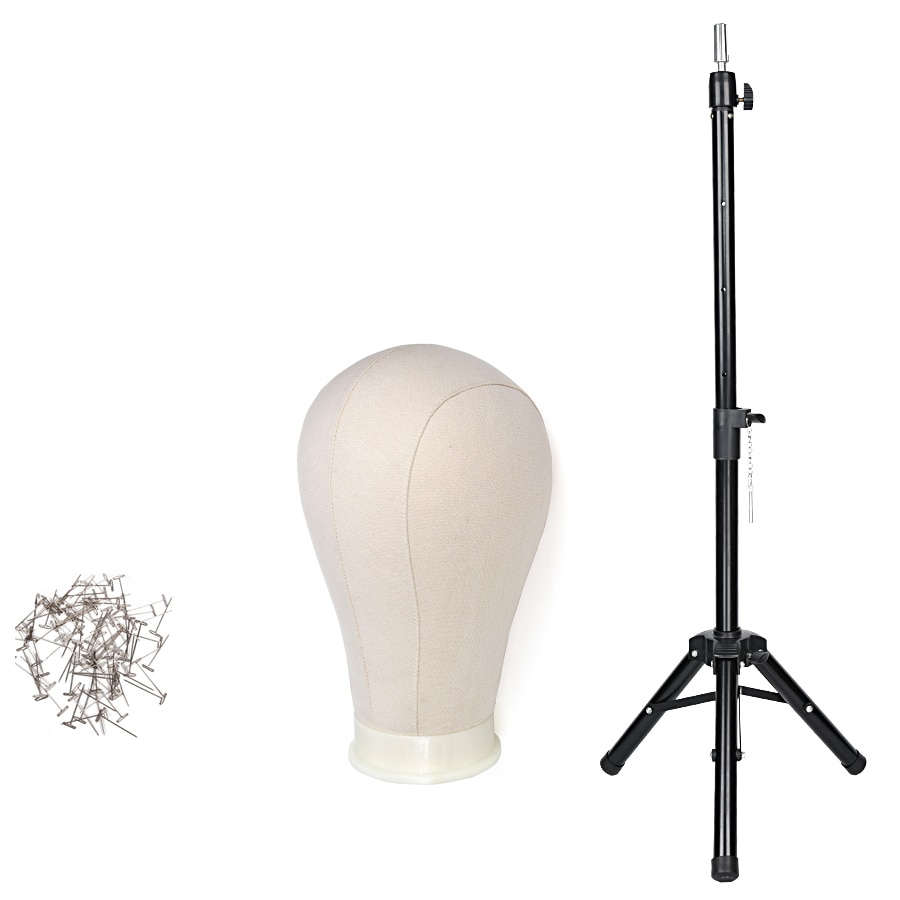 Wig Stand Tripod Adjustable Stand