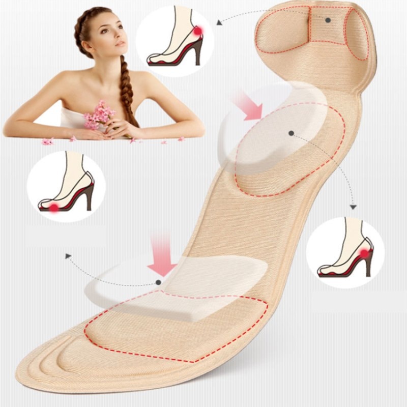 High Heel Inserts Shoe Insole Cushion