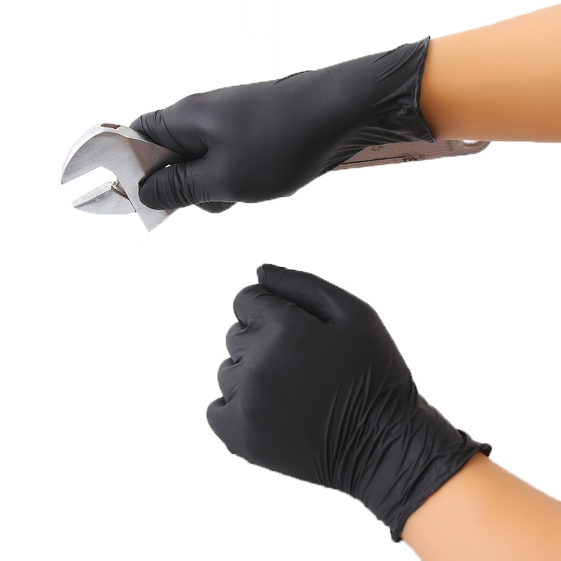 Disposable Nitrile Gloves Latex-Free Glove (100 pcs)