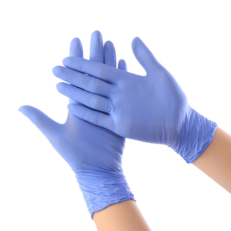 Disposable Nitrile Gloves Latex-Free Glove (100 pcs)