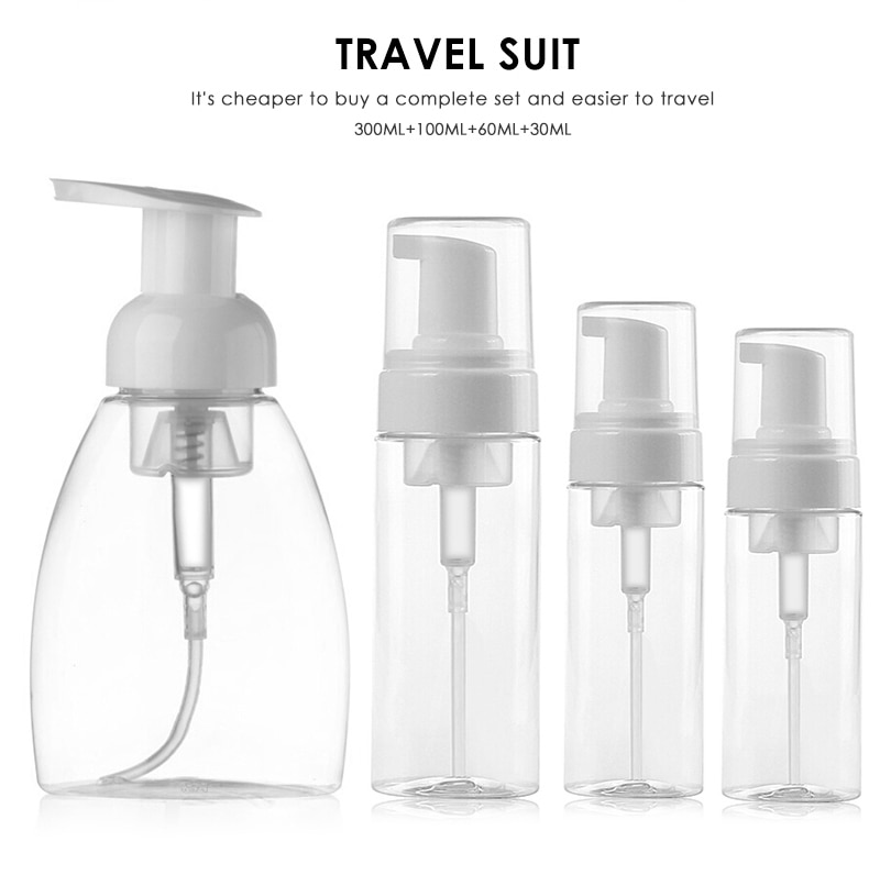 Foam Pump Bottle Travel Soap Dispenser