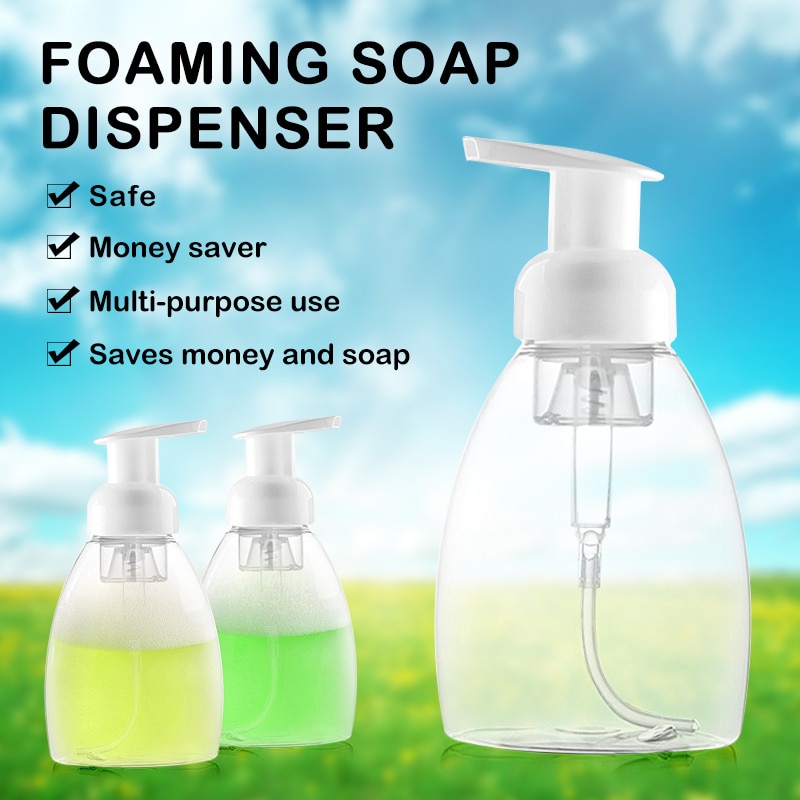 Foam Pump Bottle Travel Soap Dispenser