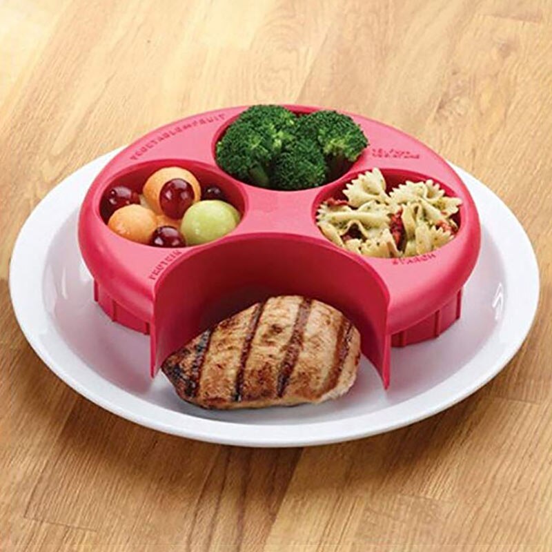 Portion Plate Diet Control Tool