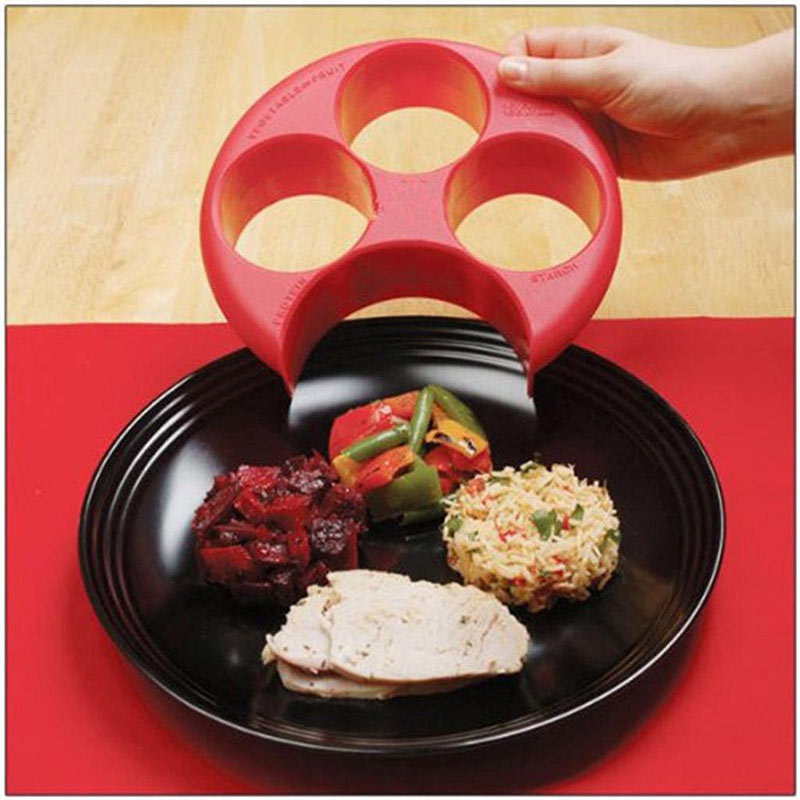 Portion Plate Diet Control Tool