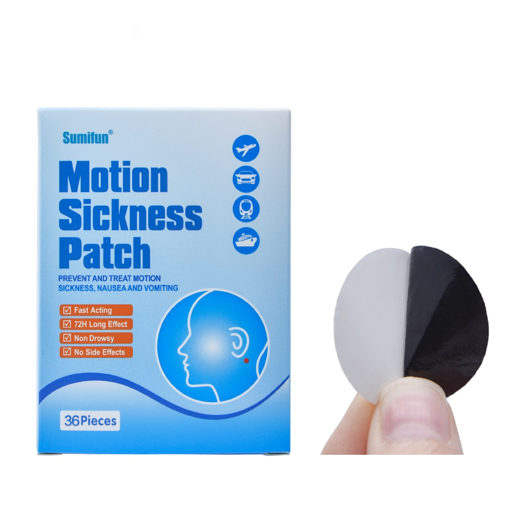 Nausea Patch Motion Sickness Reliever (36 pieces)