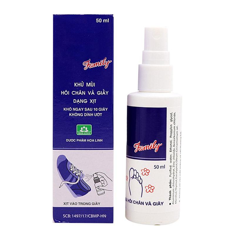 Shoe Deodorizer Spray Odor Eliminator