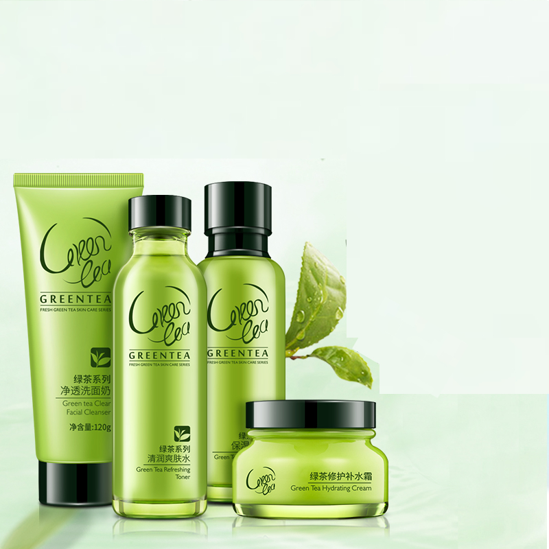 Green Tea Facial Skin Care Set