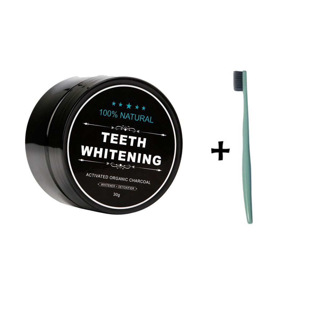 Natural Organic Activated Charcoal Teeth Whitening Powder