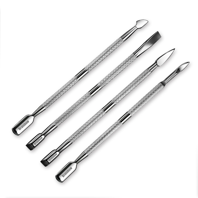 Double Sided Stainless Steel Cuticle Removers (Set of 4)