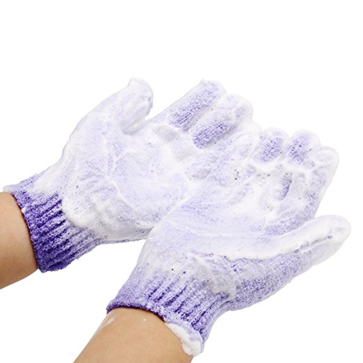 Exfoliating Gloves Body Scrub Brush (1 pair)