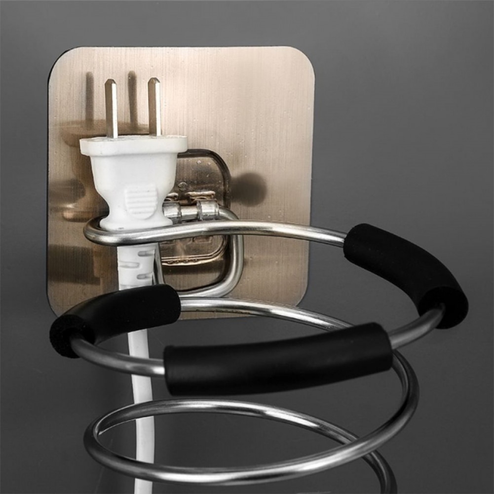 Wall Hair Dryer Holder Metal Stand