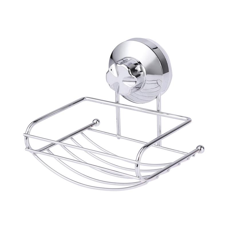 Suction Soap Holder Wall-Mounted Dish