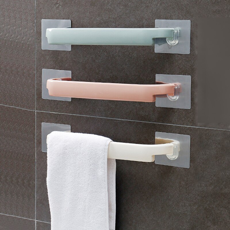 Adhesive Towel Bar Bathroom Hanger