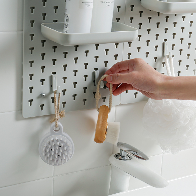 Plastic Pegboard Organizer Set