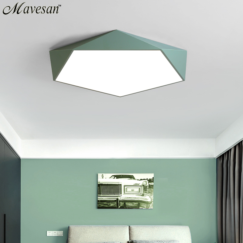 Modern Ceiling Light Fixture Macaron Lamp