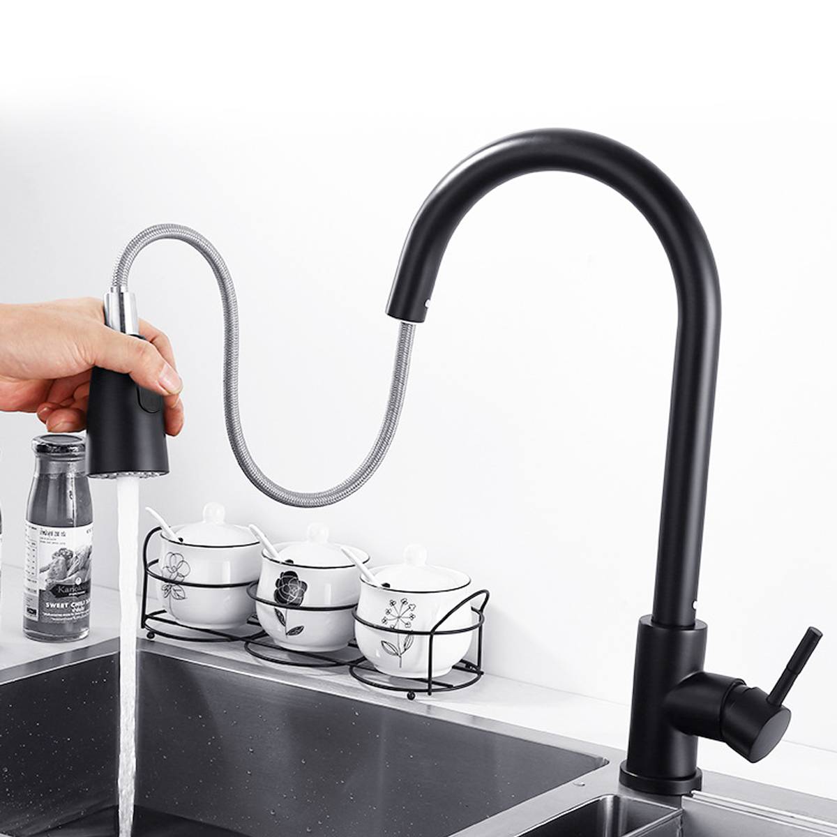 Pull Out Faucet Stainless Steel