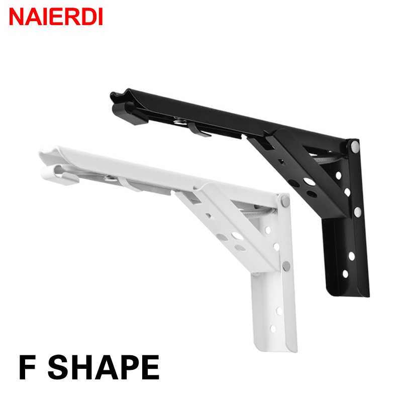 Folding Bracket Shelf Support (2Pcs)