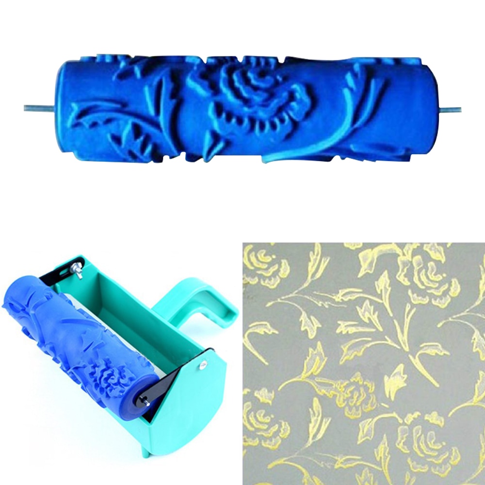 Patterned Paint Roller Reusable Roll