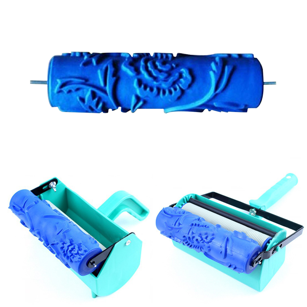 Patterned Paint Roller Reusable Roll