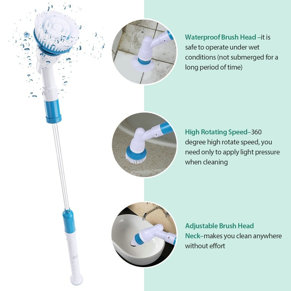 Electric Cleaning Brush Cleaner Set
