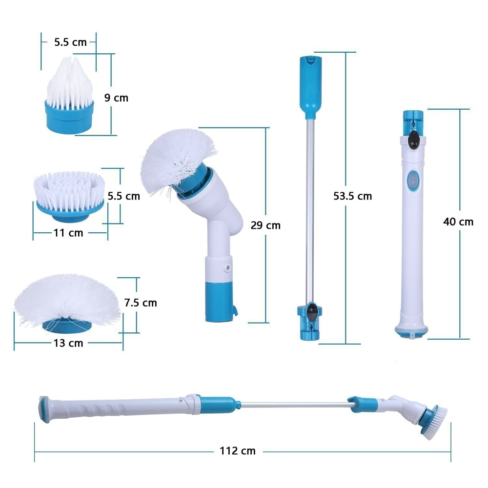 Electric Cleaning Brush Cleaner Set