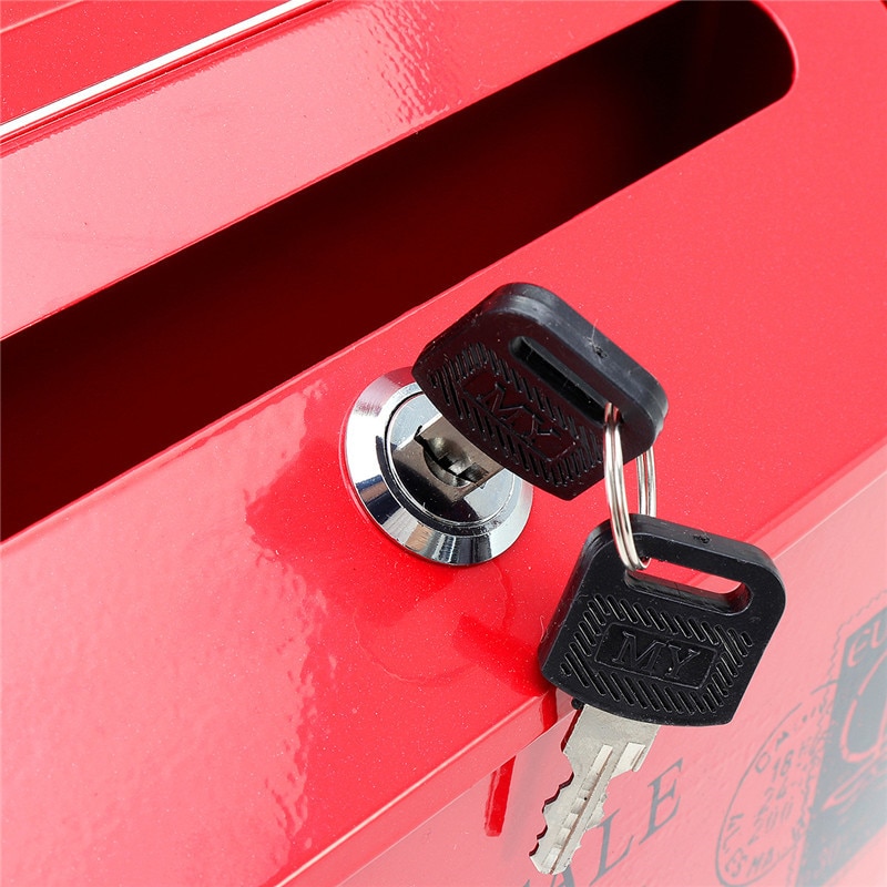 Wall Mount Mailbox Lockable Case