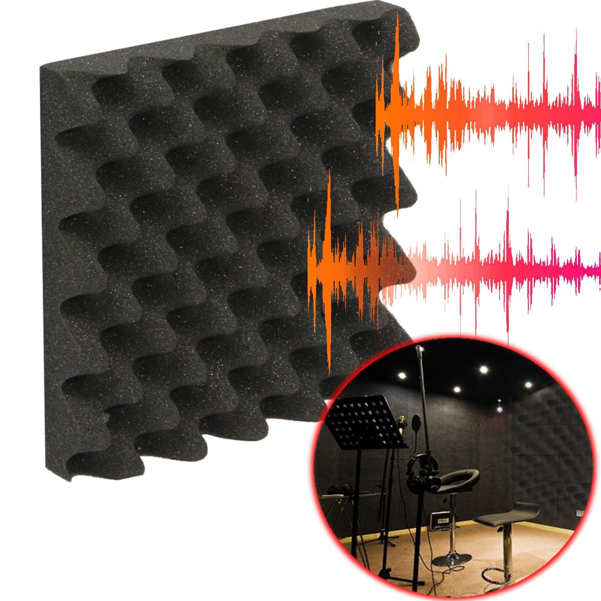 Soundproof Foam Sound Insulation Panel (6pcs)