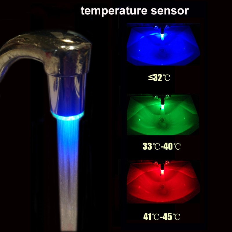 Water Faucet LED Light Feature