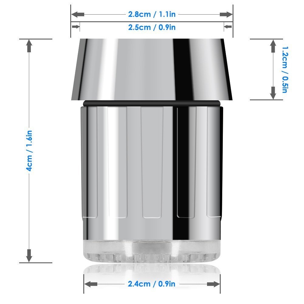 Water Faucet LED Light Feature