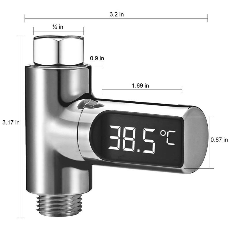 Temperature Monitor for Water Shower