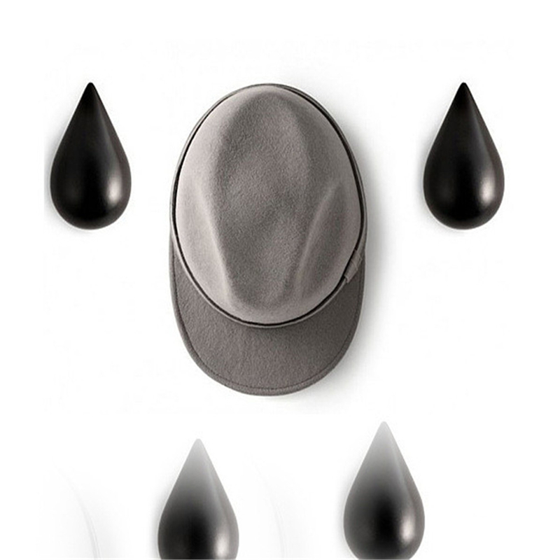 Water Drop Shaped Wall Hooks and Wall Decorations