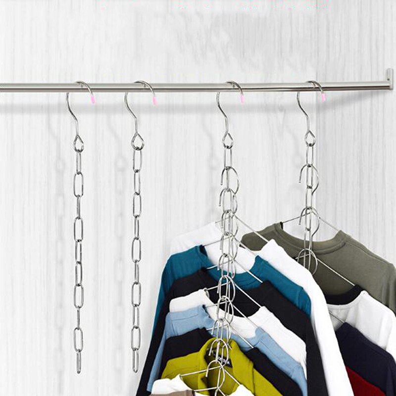 Stainless Hanger Chain Closet Organizer