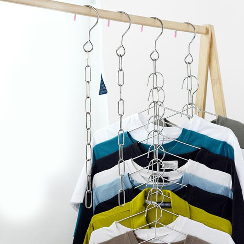 Stainless Hanger Chain Closet Organizer