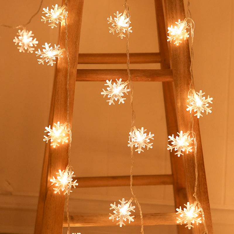 Snowflake String Lights LED Decor