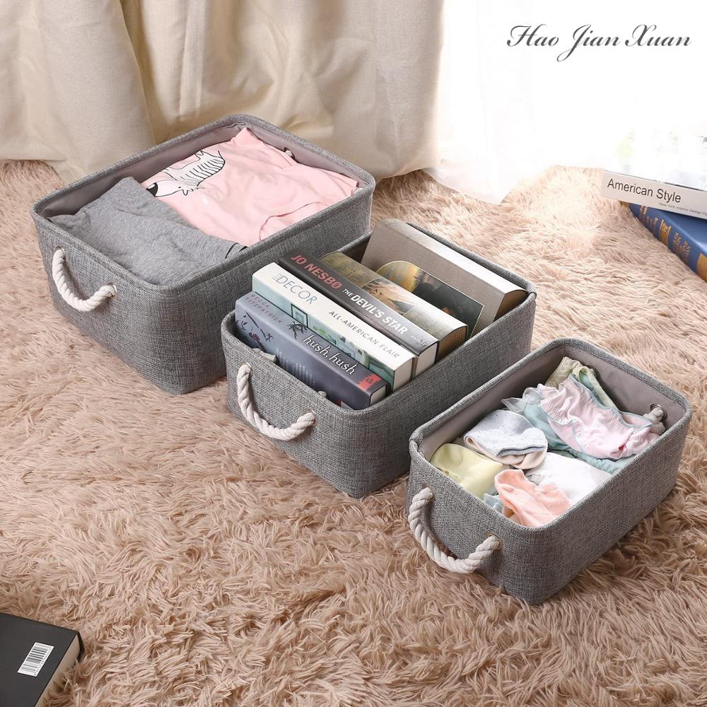 Cloth Storage Basket Linen Box