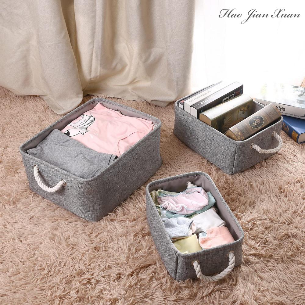 Cloth Storage Basket Linen Box