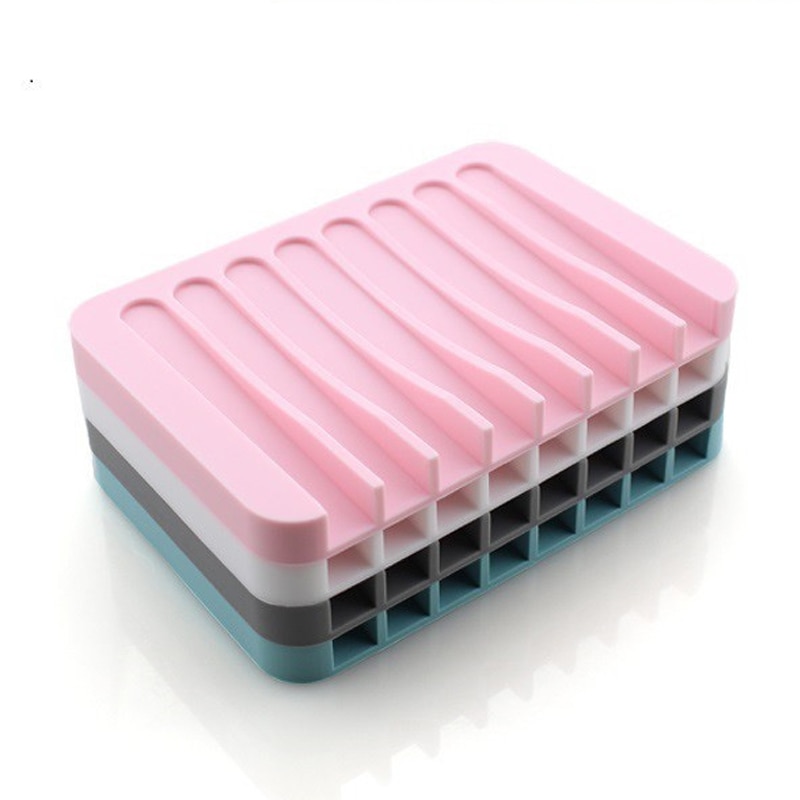 Silicone Soap Dish Anti Skid Holder