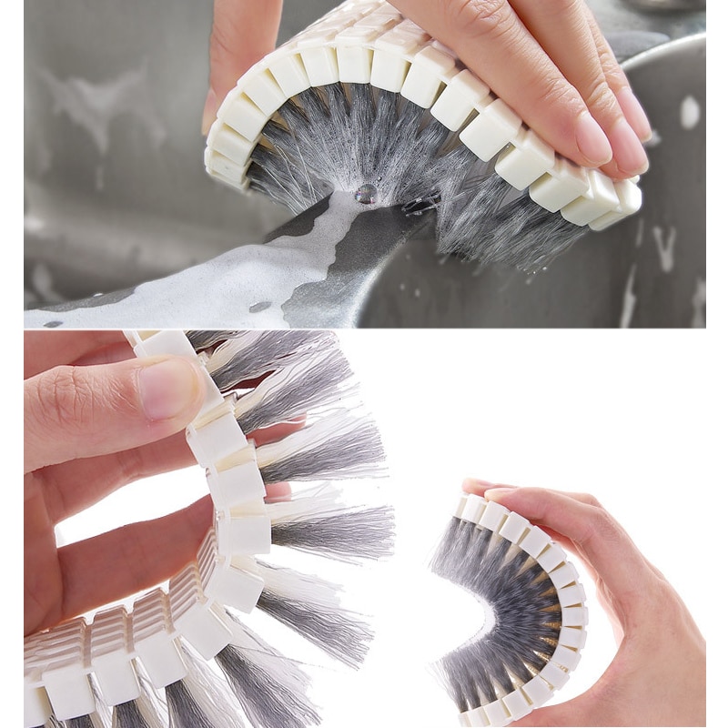 Flexible Cleaning Brush Scrubber