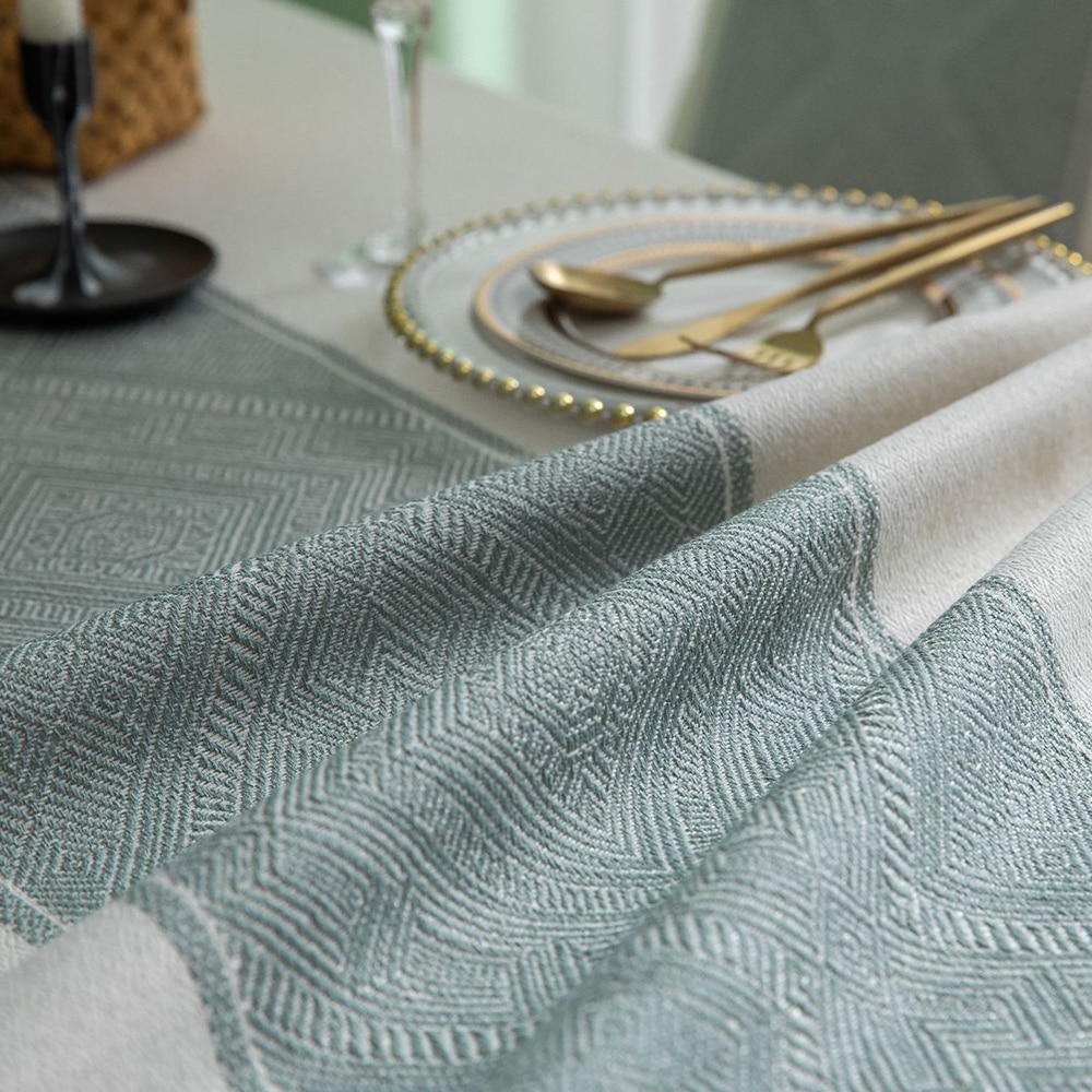 Rectangular Linen Fabric Tablecloth