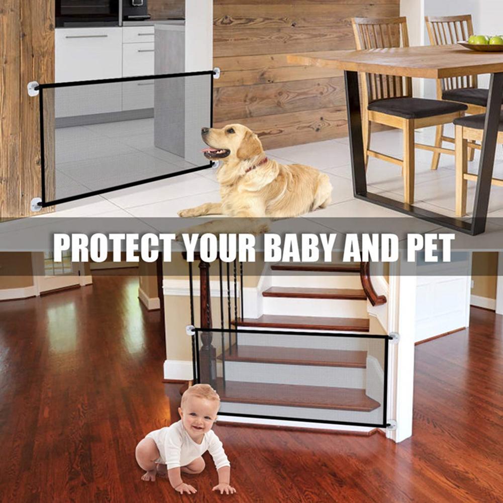 Mesh Pet Gate Baby Safety Fence