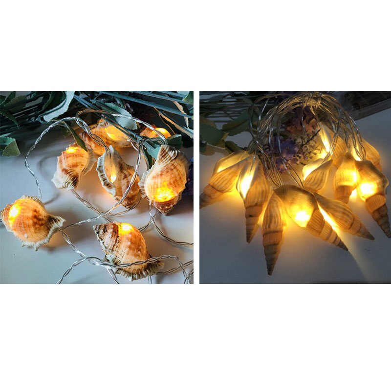 Seashell String Lights LED Decor