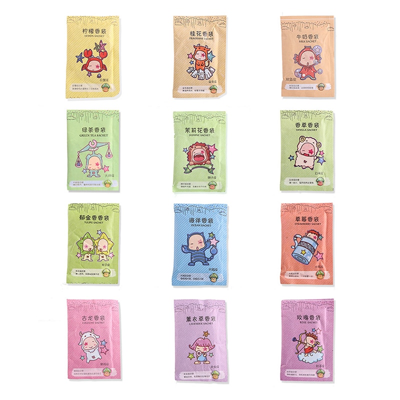 Scented Drawer Sachets Deodorizers (12pcs)