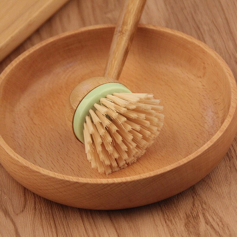 Wooden Scrub Brush Cleaning Tool