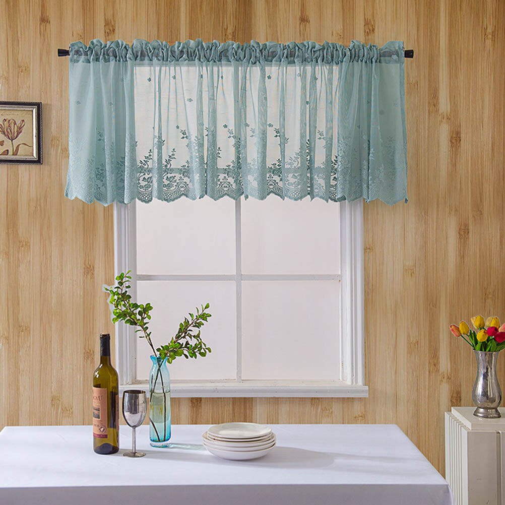 Lace Short Kitchen Curtain