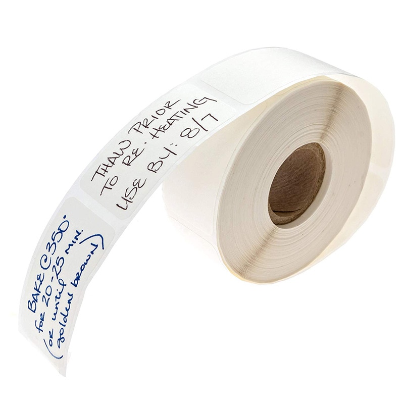 Blank Label Sticker Paper Roll (500pcs)