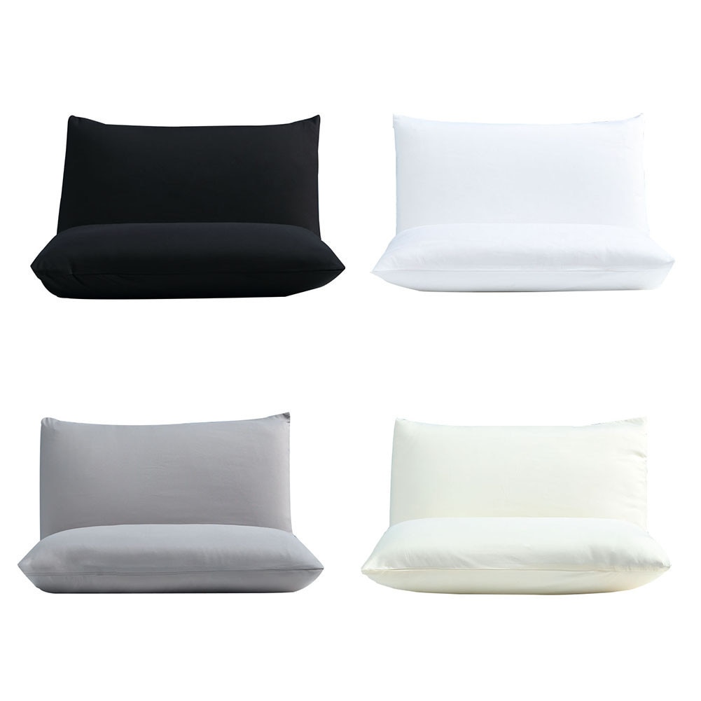 Waterproof Pillow Protectors Zippered Pillow Cover (2 pcs)